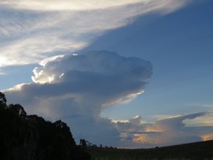 Stormcloud near Tarzali